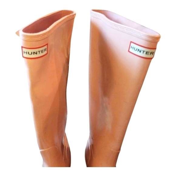 Hunter Tall "Paste Pink" Boots - Picture 4 of 16